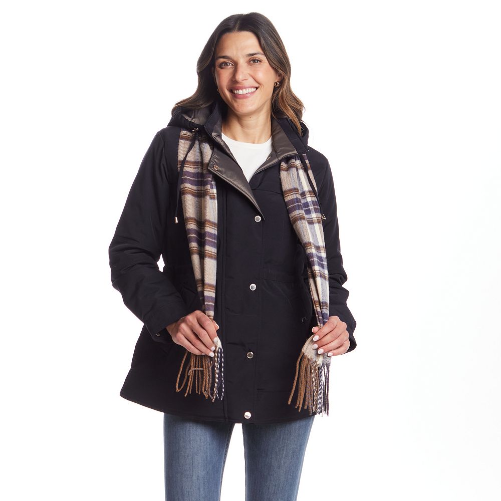 Women's Gallery Hooded Heavyweight Stadium Jacket Women's Gallery Hooded Heavyweight Stadium Jacket