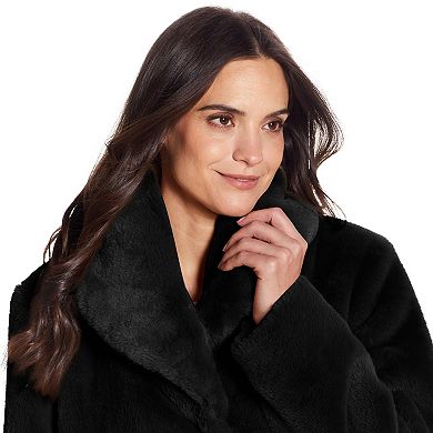 Women's Gallery Faux Fur Shawl Collar