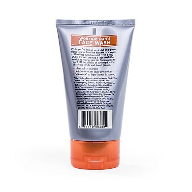 Duke Cannon Supply Co. Working Man's Face Wash - Travel Size