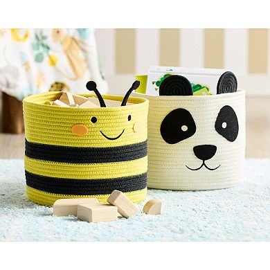 The Big One Kids™ Panda Rope Basket