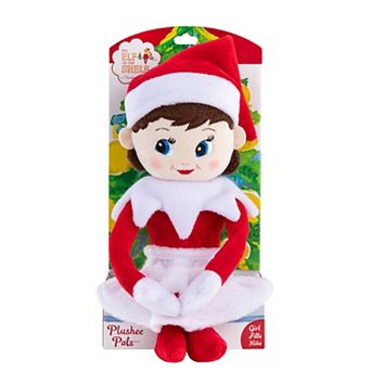 The Elf on the Shelf® Plushee Pals® Blue-Eyed Girl Scout Elf Doll