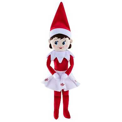 The Elf on the Shelf® Plushee Pals® Blue-Eyed Girl Scout Elf Doll