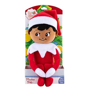 The Elf on the Shelf® Plushee Pals® Brown-Eyed Boy Scout Elf Doll