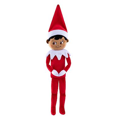 The Elf on the Shelf® Plushee Pals® Brown-Eyed Boy Scout Elf Doll