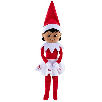 The Elf on the Shelf® Plushee Pals: Girl Brown Eyes Elf