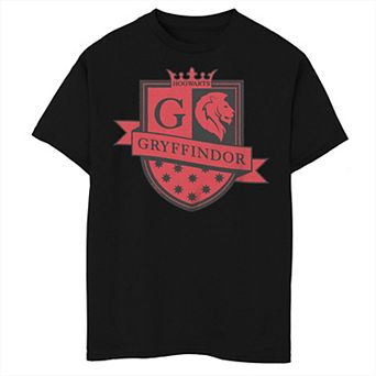 Boys 6-20 Harry Potter Hogwarts Gryffindor Crest Graphic Tee