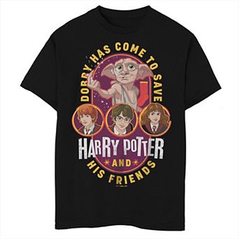 Boys 6-20 Harry Potter Dobby And Friends Graphic Tee