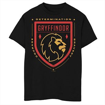 Boys 8-20 Harry Potter Gryffindor Crest With Qualities Graphic Tee