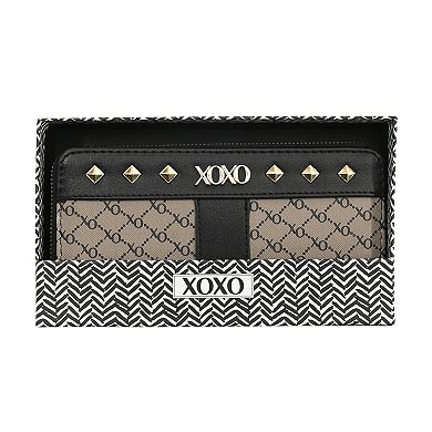 Xoxo Zip Around Wristlet Wallet
