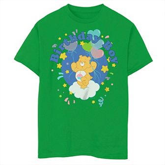 Boys 8-20 Care Bears Birthday Boy Tee