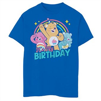 Boys 8-20 Care Bears It's My Birthday Tee