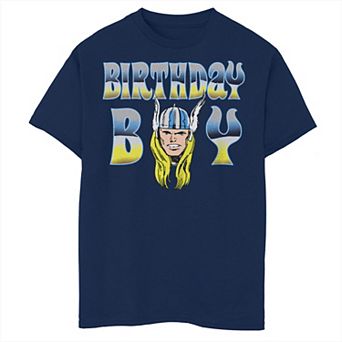 Boys 8-20 Marvel Thor Birthday Boy Tee