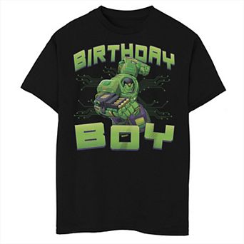 Boys 8-20 Marvel Mechanic Hulk Birthday Boy Tee