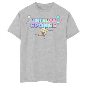 Boys 8-20 SpongeBob SquarePants Birthday Sponge Tee