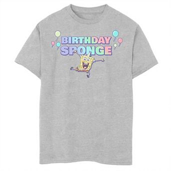 Boys 8-20 SpongeBob SquarePants Birthday Sponge Tee