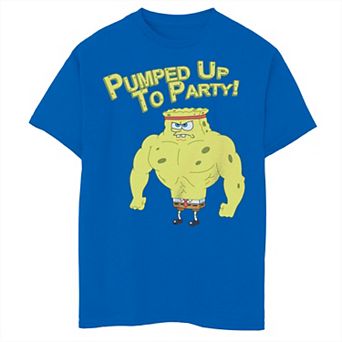 Boys 8-20 SpongeBob SquarePants Pump Up To Party Tee