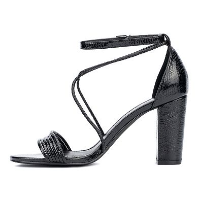 Fashion to Figure Belinda Women's Wide-Width High Heel Sandals 