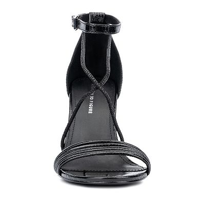 Fashion to Figure Belinda Women's Wide-Width High Heel Sandals 