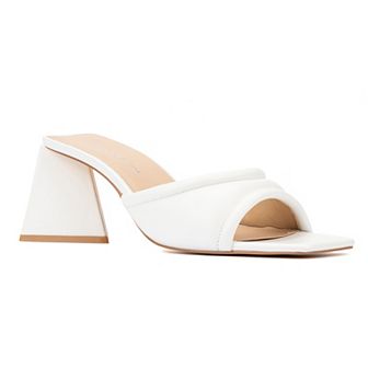 Fashion to Figure Cammi Women's Wide Width Block Heel Sandals