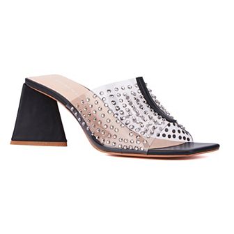 Fashion to Figure Dayna Women's Wide Width Embellished Sandals