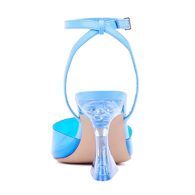 Fashion to Figure Jacki Women's Wide Width Strappy Heels