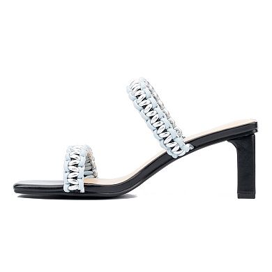 Fashion to Figure Jess Women's Wide Width Heeled Sandals