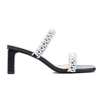 Fashion to Figure Jess Women's Wide Width Heeled Sandals
