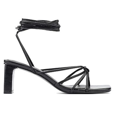 Fashion to Figure Lana Women's Wide Width Heeled Sandals
