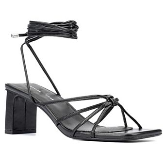 Fashion to Figure Lana Women's Wide Width Heeled Sandals