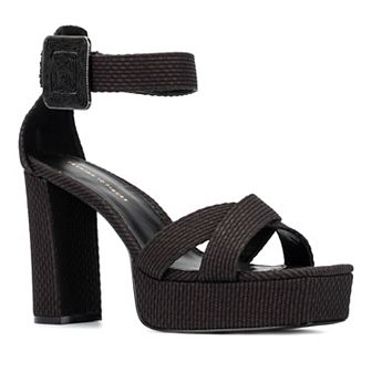 Fashion to Figure Layla Women's Wide Width Dress Sandals