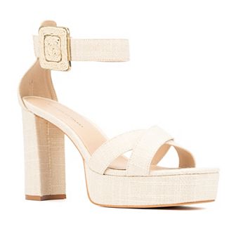 Fashion to Figure Layla Women's Wide Width Dress Sandals