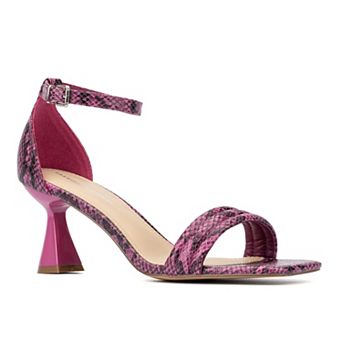 Fashion to Figure Lynna Women's Wide Width Heeled Sandals