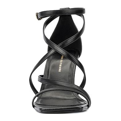 Fashion to Figure Stella Women's Wide Width Strappy Sandals