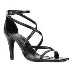 Black Strappy Heels Kohl s
