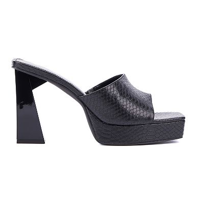 Fashion to Figure Teresa Women's Wide Width Platform Dress Sandals