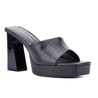 Fashion to Figure Teresa Women's Wide Width Platform Dress Sandals