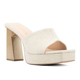 Fashion to Figure Teresa Women's Wide Width Platform Dress Sandals