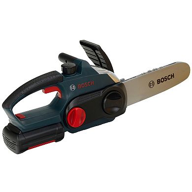 Theo Klein Bosch 4-Piece Lights & Sounds Chainsaw, Helmet & Gloves Set
