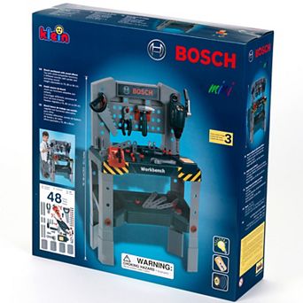 Theo Klein Bosch Adjustable Height Pretend Play Workbench & Tool Set