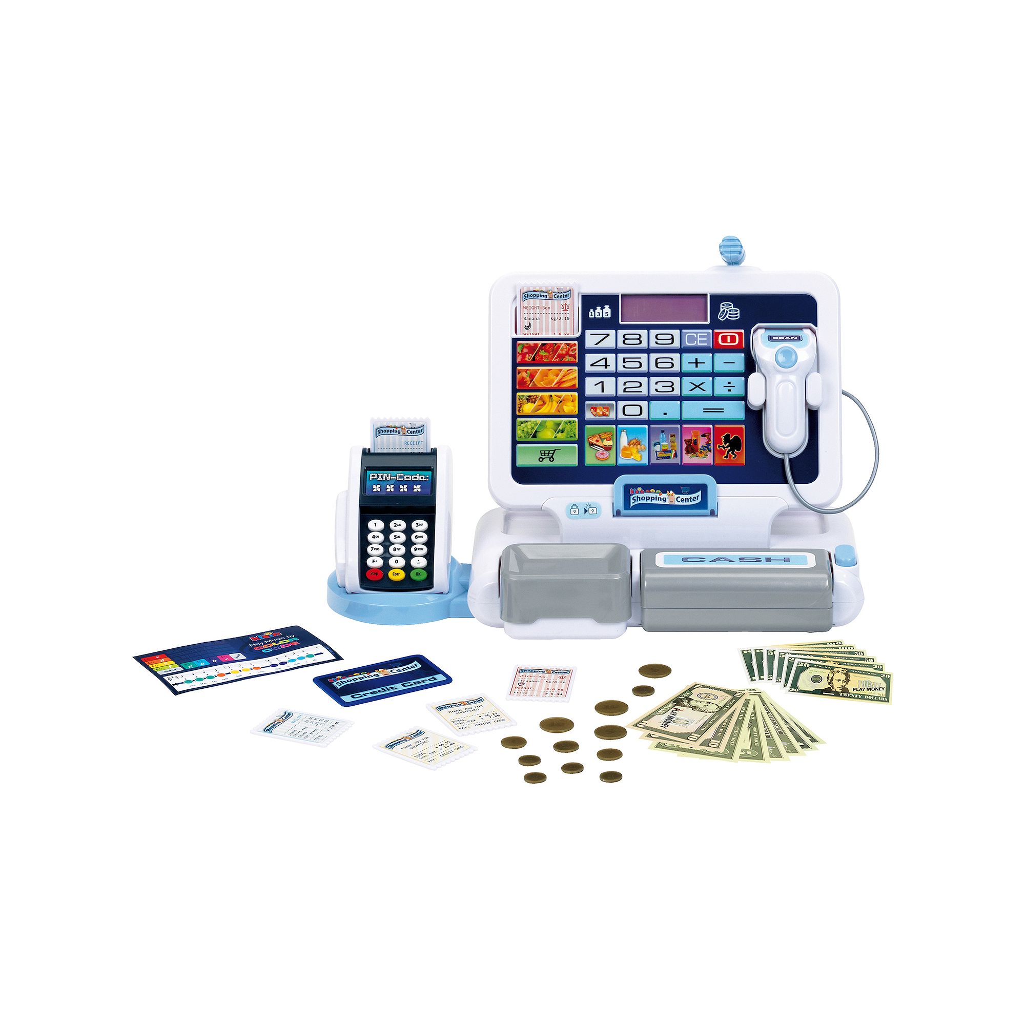 Theo Klein Tablet & Cash Register Shopping Center, Multi