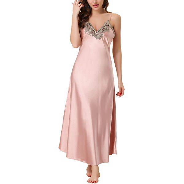 Pack of Backless Satin Sleep dress, pajama Set - honeymoon dress