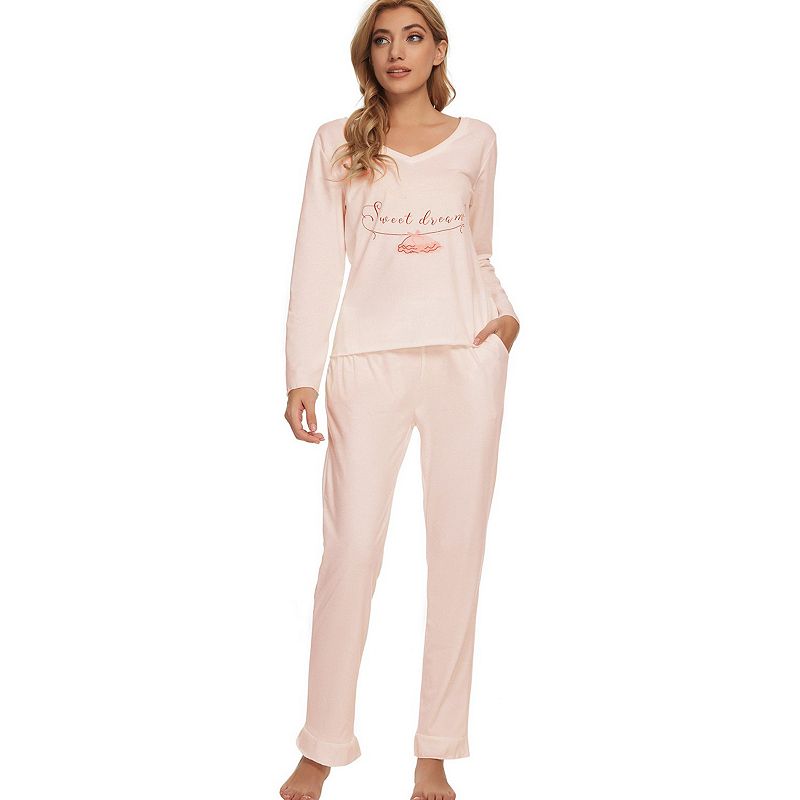 Women's Pajama Sets Sleepwear Soft Female Night Suit Lounge Sets