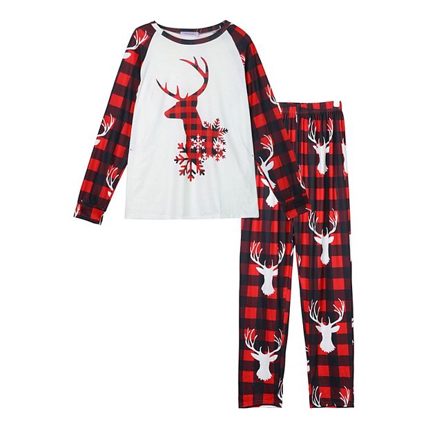 Women's best sale deer pajamas