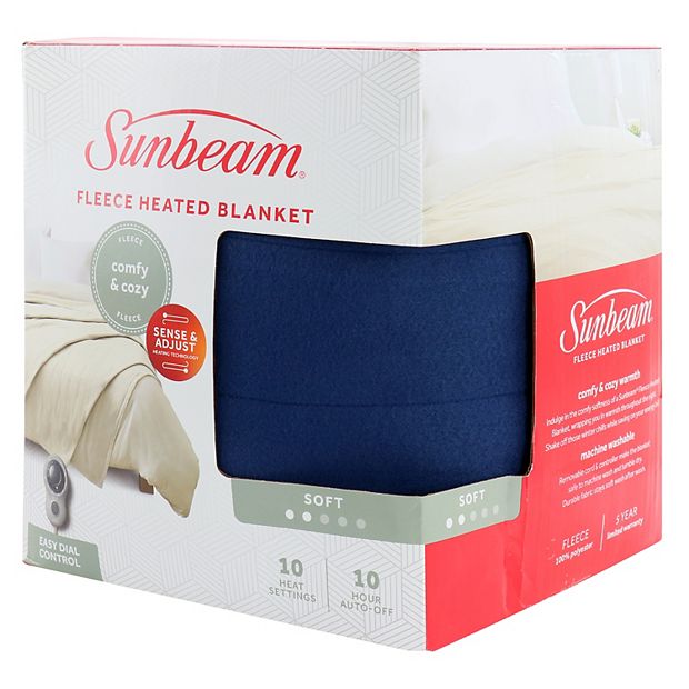 Sunbeam heated best sale blanket 10 settings