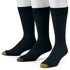 Dr. Scholl's Travel Compression Over The Calf Socks Black Set of 2 Mens  7-12 for sale online