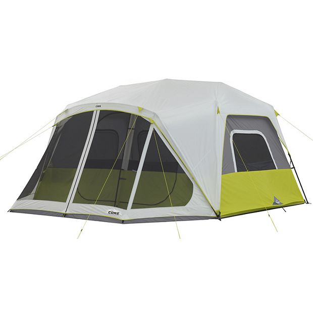 Core 10-Person Instant Cabin Tent with Screen Room