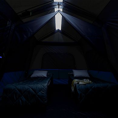 Core Lighted 10-Person Instant Cabin Tent with Screen Room
