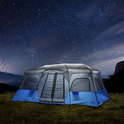 Core Lighted 12-Person Instant Cabin Tent Core Lighted 12-Person Instant Cabin Tent