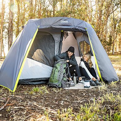 Core 6 Person Instant Cabin Tent with Full Fly