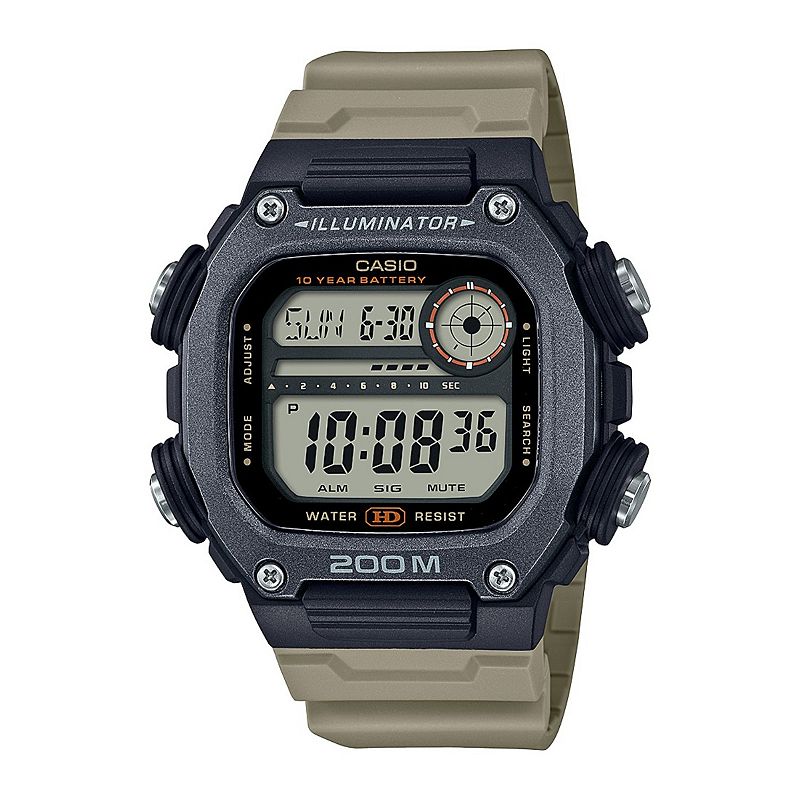 Casio Unisex Illuminator Digital Watch, Men's, Size: XL